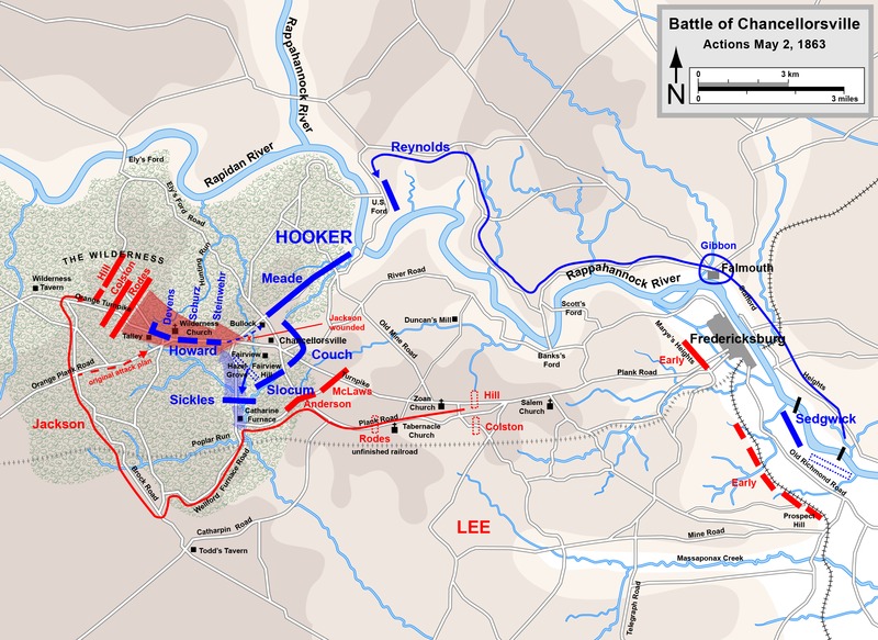 The Battle of Chancellorsville, May 2