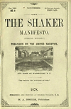Sample issue of The Shaker Manifesto, the official Shaker journal